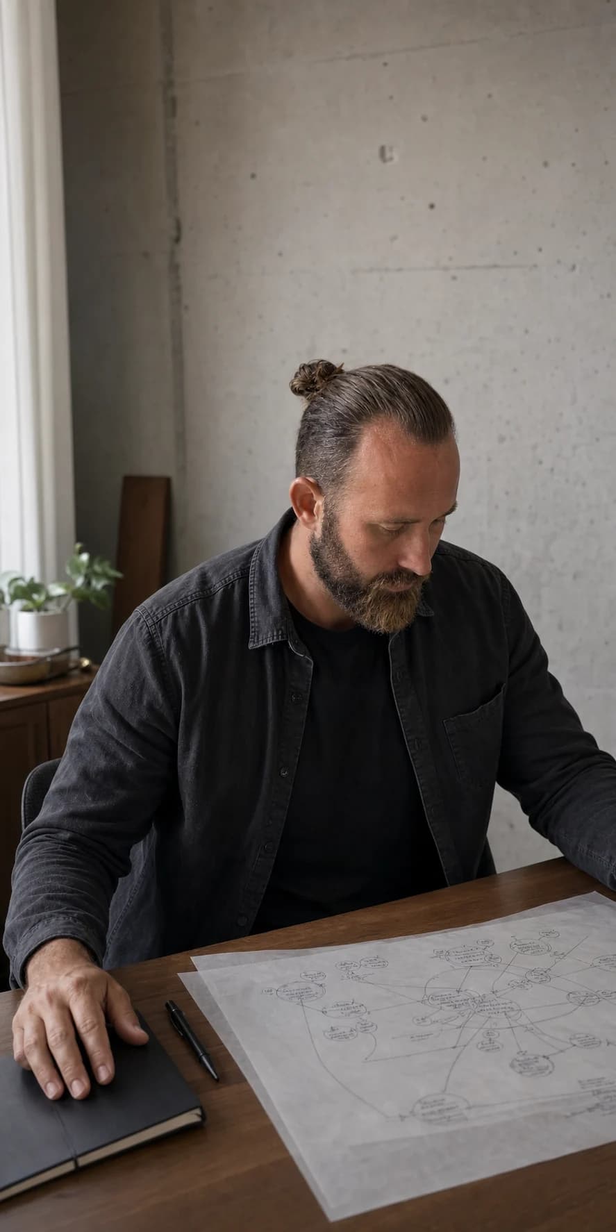 Maximilian Gerhardt bei der Arbeit
